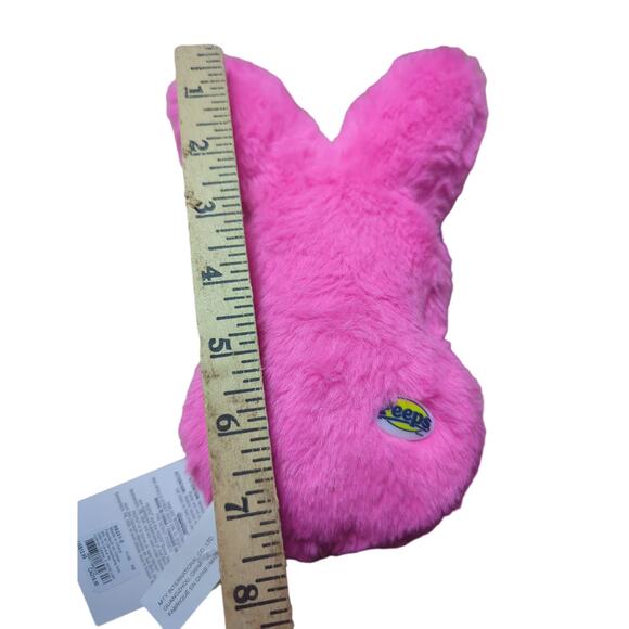 Peeps Pink Lot of 3 Fuzzy Bunny Rabbit 8-Inch Plush by DanDee NEW EASTER Plush - Picture 5 of 5